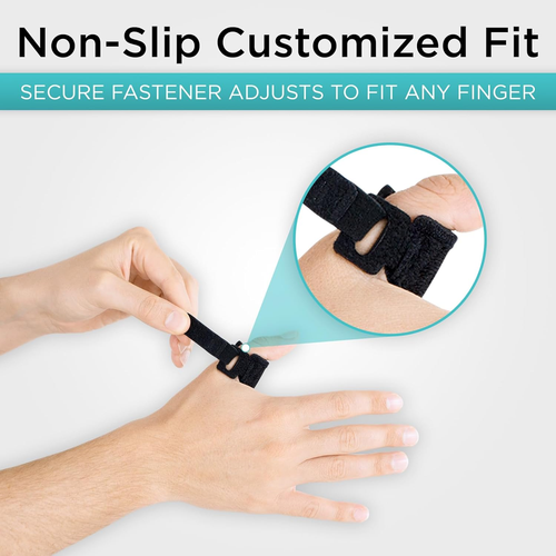 Vive Trigger Finger Splint - Support Brace for Middle, Ring, Index, Thumb, Pinky - Picture 8 of 9