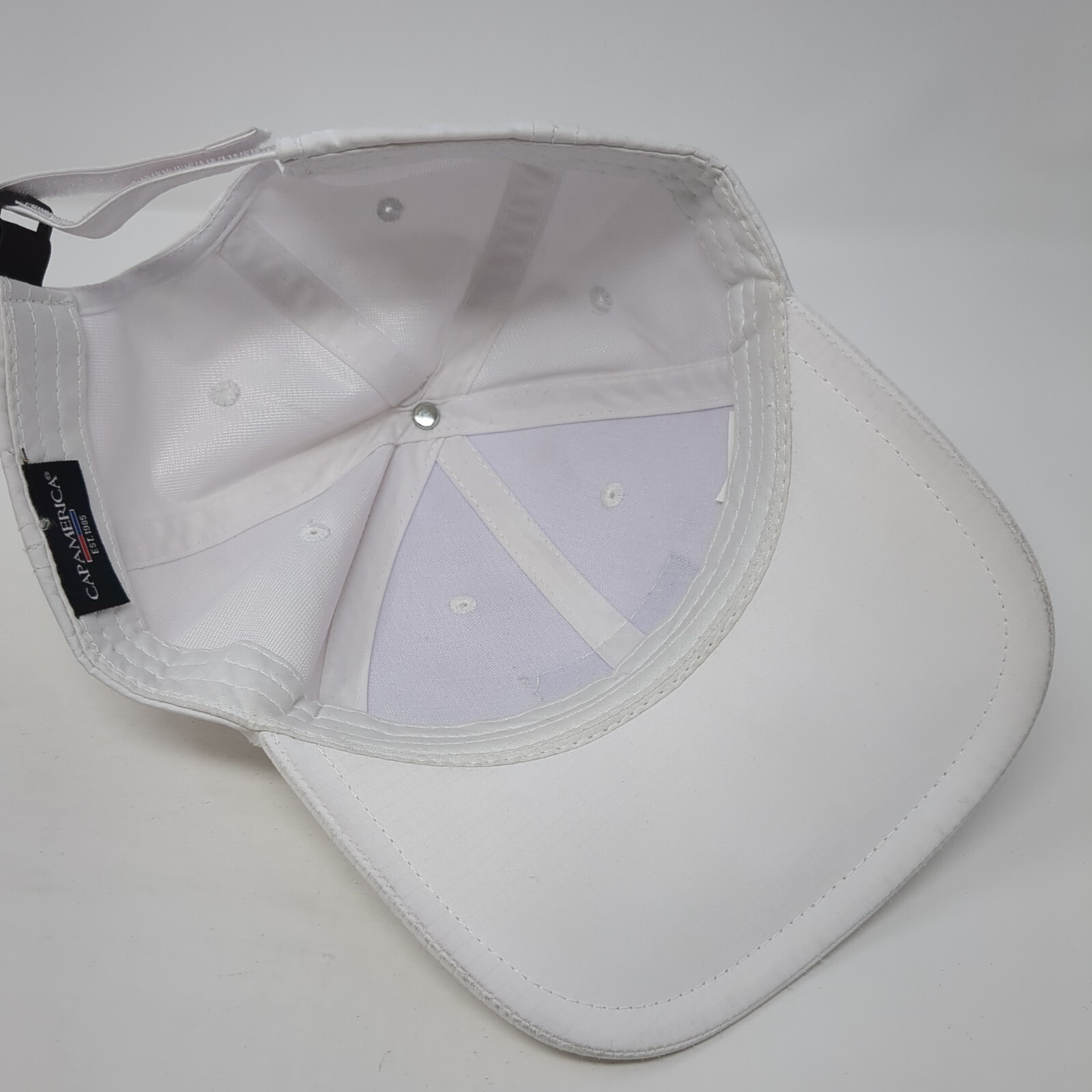 Micron Strapback Hat White One Size Adjustable Ca… - image 6