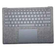 For Microsoft Surface 3 4 13.5" 1867 1868 1950 US Palmrest Backlit Keyboard Gray