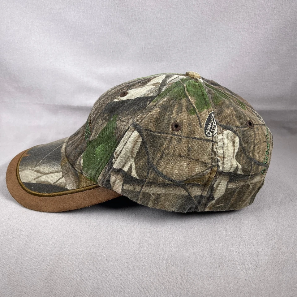 Boné Realtree Camuflado Masculino Tamanho Único Verde Strapback Caça Madeira Floresta - Imagem 2 de 4