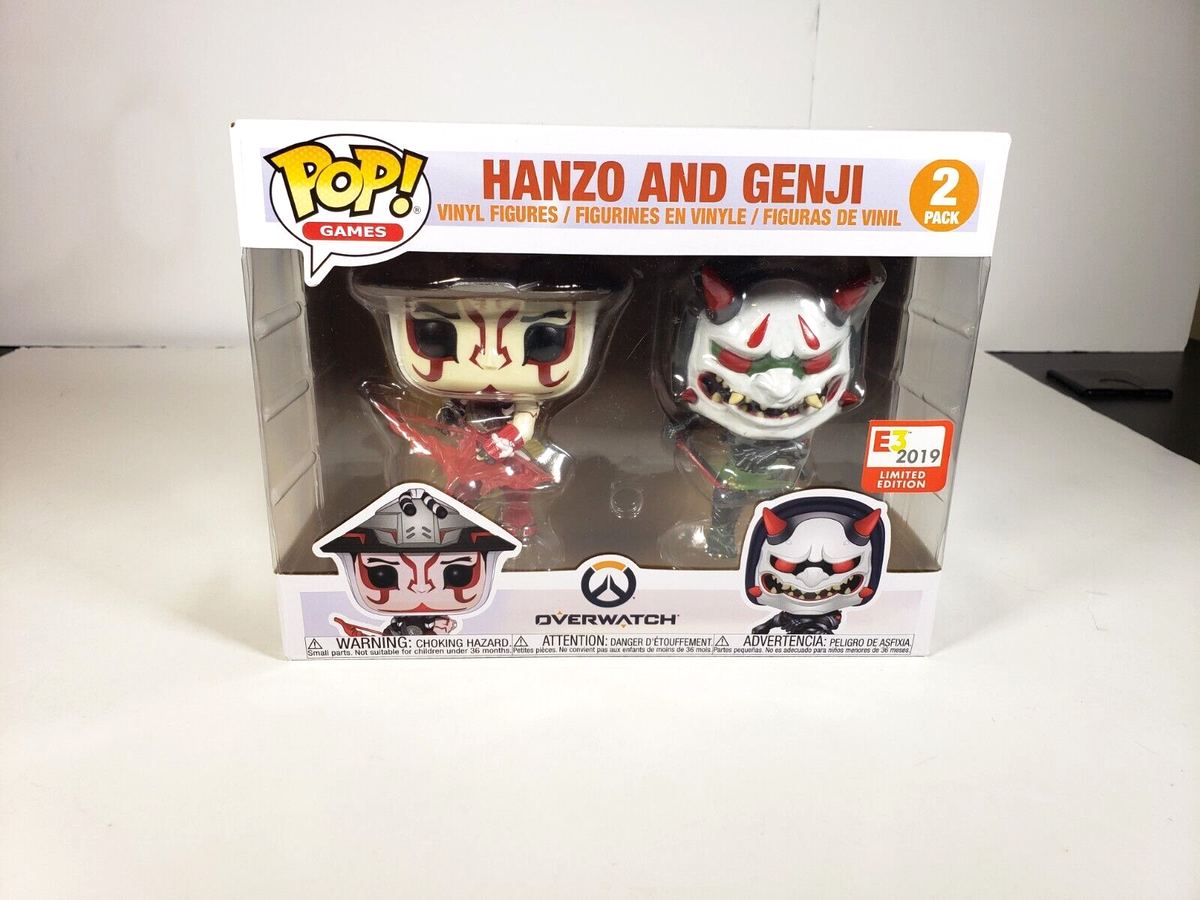 Funko Pop! Games 2-Pack Hanzo and Genji E3 2019 Exclusive