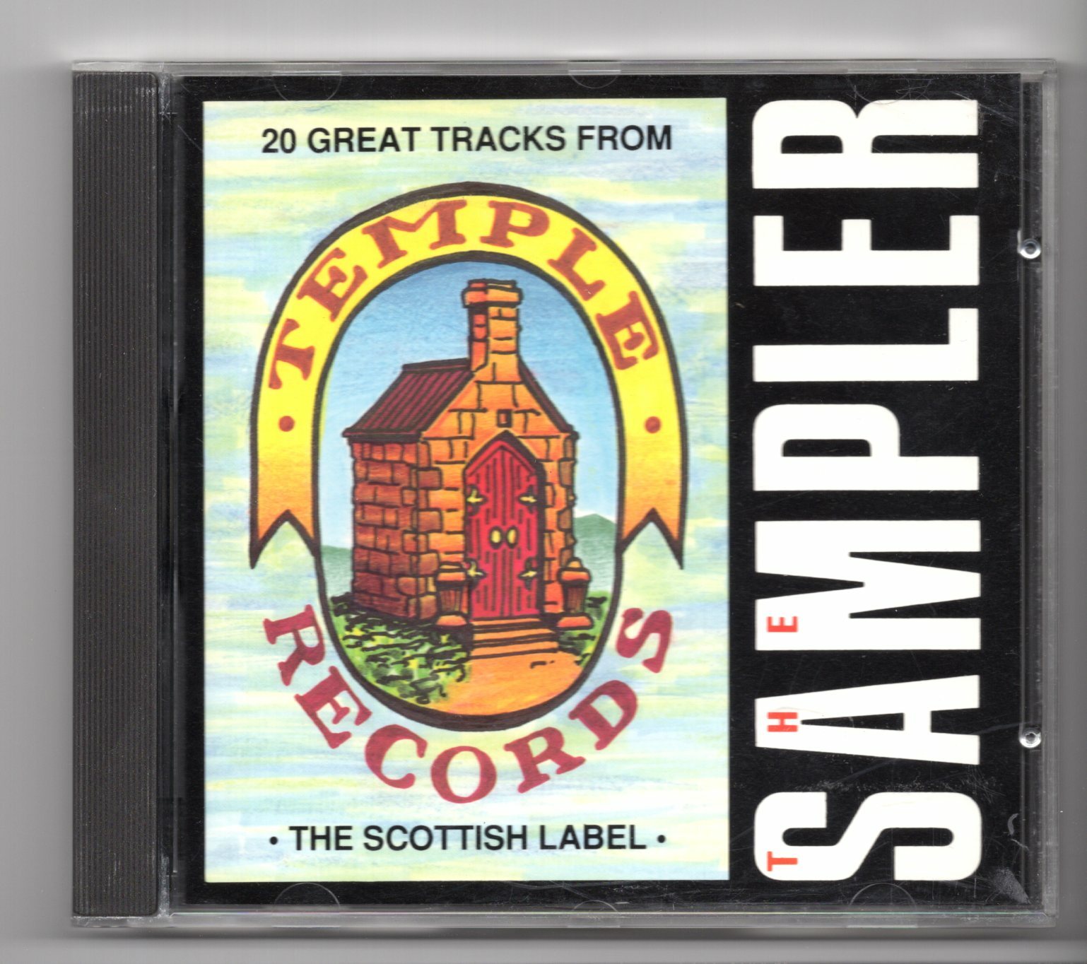 (IX249) Temple Records: The Sampler, 20 tracks various artists - 1992 CD