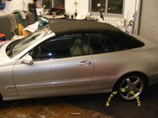Mercedes CLK SL Cabrio Verdeck Rep Reparatur Set inkl. Flicken + Kleber in XXL