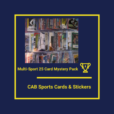 Multisport 25 Karten Mystery Pack: 1 Auto, 1 Patch, 3 nummeriert + 5 Rookies