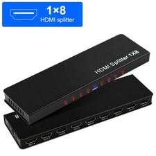 1 8 HDMIsplitter 1 in 8 output repeater amplifier hub 3D 4K high-definition