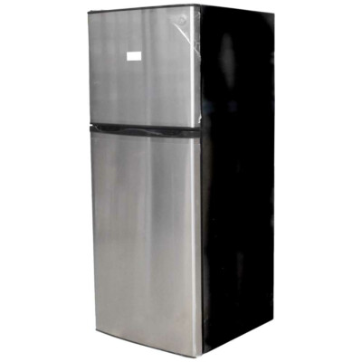GE Boat Refrigerator Top Freezer GPV10FSNBSB | 9.8 CF 12V SS (Dents)