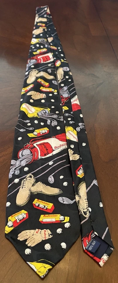 Budweiser 1999 vintage “ Budweiser Golf 1 Series” 100 % seda hecho a mano en China Foto 4 de 4