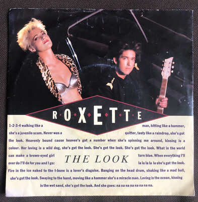 Roxette   The Look 7''Single von 1989