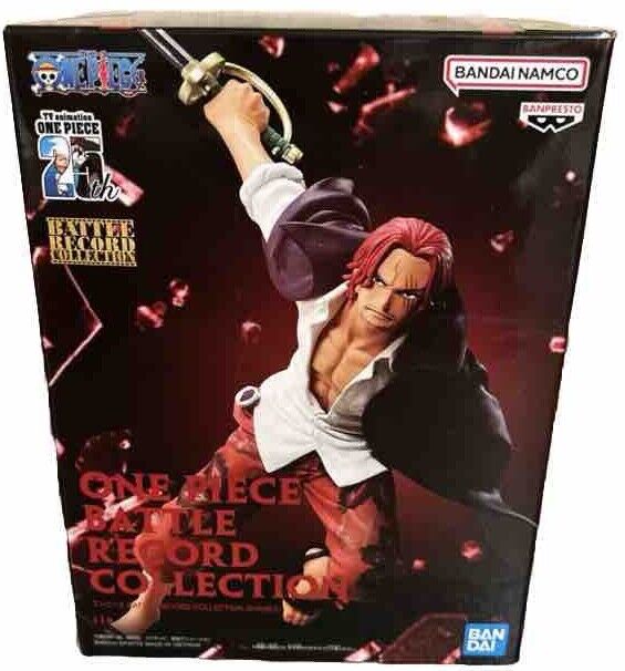 One Piece Figure Shanks Bandai Banpresto Battle Record One Piece Figure Shanks Bandai Banpresto Battle Record