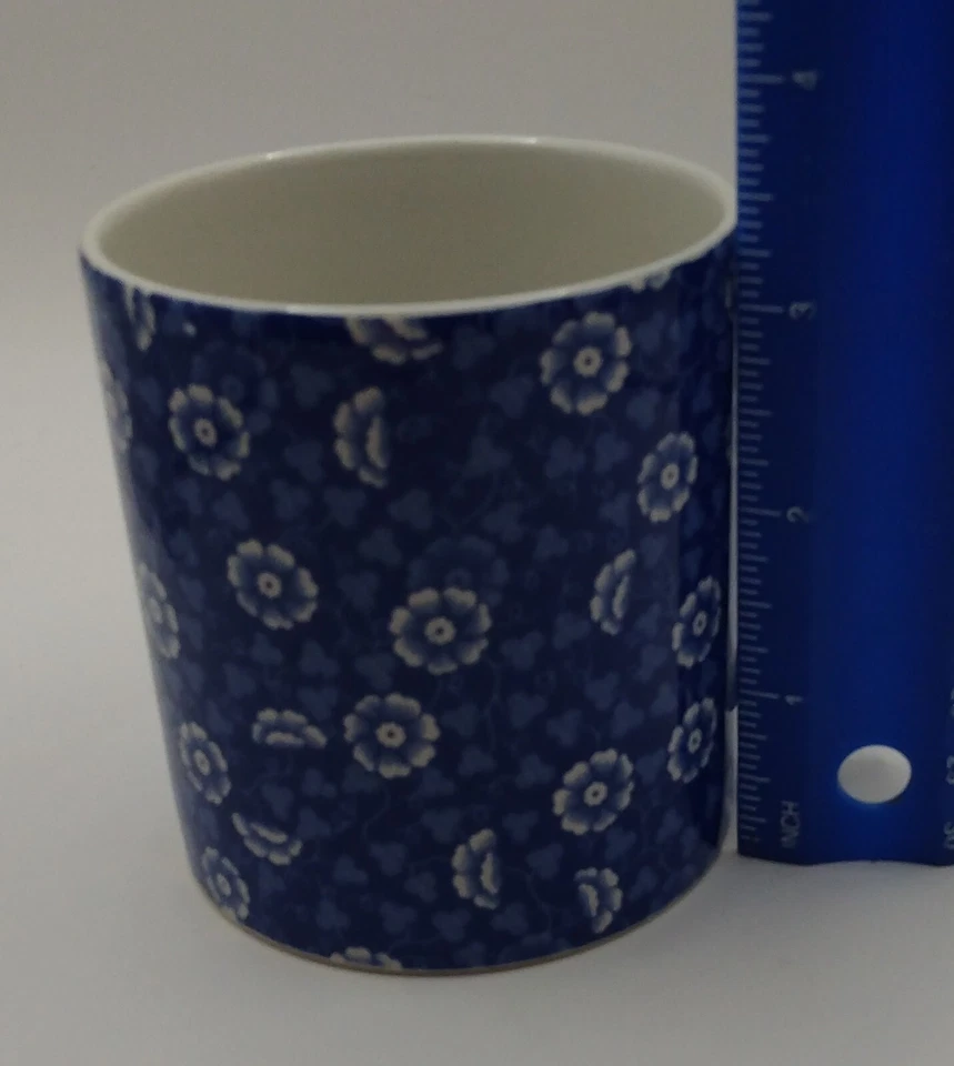 Juego (5) tazas de café vintage Penny Lane de Spode tono margarita azul hechas en Inglaterra Foto 3 de 4