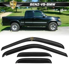 Fits 00-06 Toyota Tundra Extended Cab Window Visors Rain Guard Vent Acrylic 4PCS