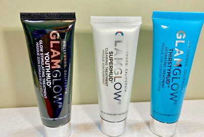 Glamglow MUD Tube *You Pick* 1 oz Supermud, Thirstymud, or Youthmud  NEW  SEALED