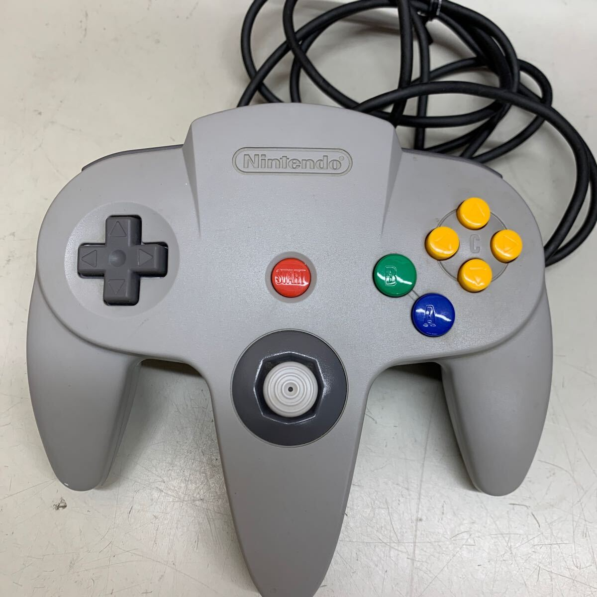Nintendo 64 Original Black Console N64 Set Tested Used Japan