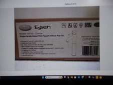 Premier Mod 120123 Essen Collection Single Handle Vessel Filler Faucet, Chrome