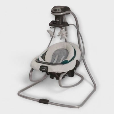Graco DuetSoothe Swing Rocker Removable Seat 2 Speed Vibration (Untested)