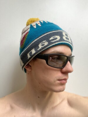 Vintage L.L. Bean Mt. Kahtahdin Beanie Hat Mountains Outdoor  display picture 2