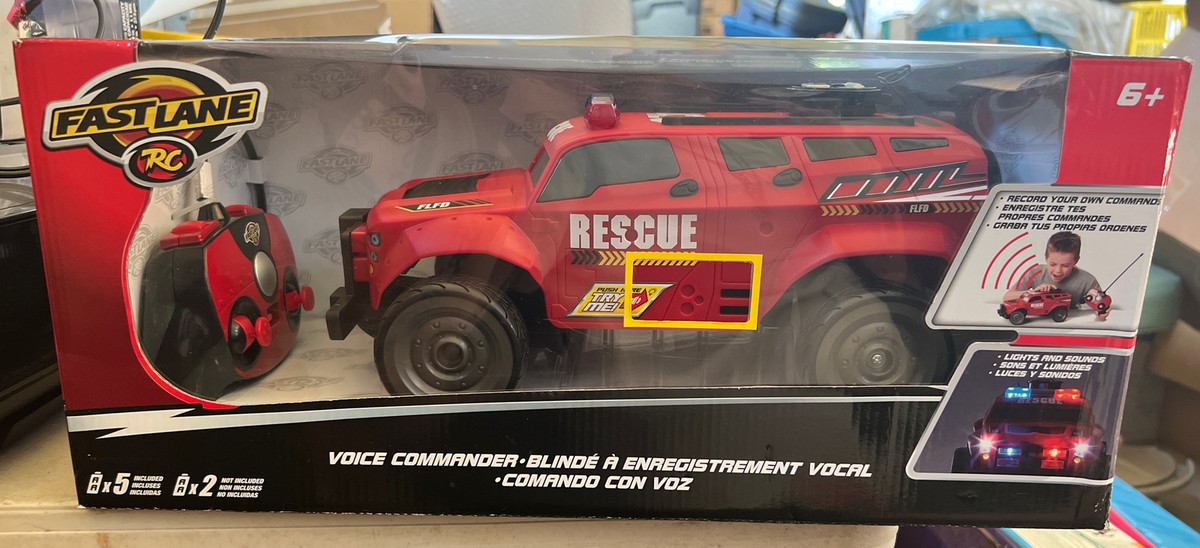 Fast Lane RC Voice Commander FLFD RESCUE 420 | eBay