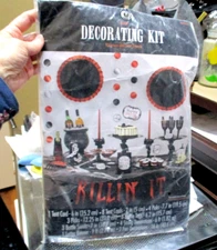Halloween Killin’ It decorating kit Amscan 29 pcs NIP