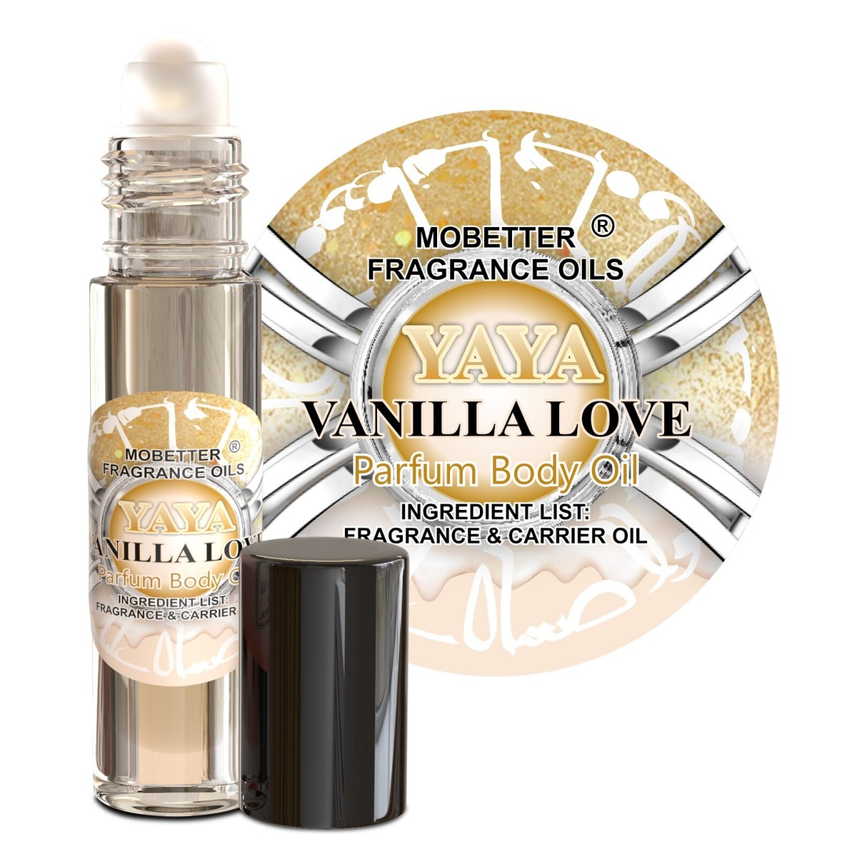 MOBETTER FRAGRANCE OILS YAYA Vanilla Love Perfume Body Oil for