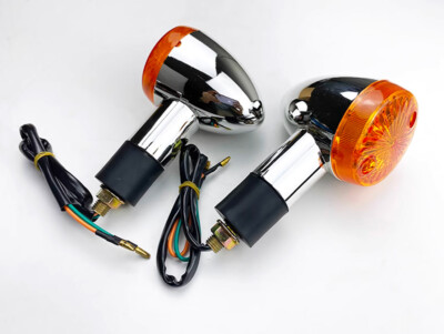 2x Motorcycle Bullet Turn Signal Indicator Bulbs for Honda Vtx