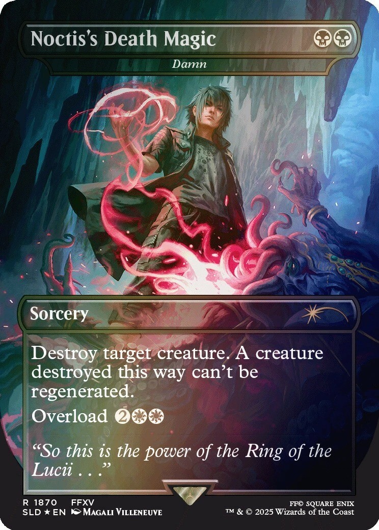 MTG Secret Lair - FINAL FANTASY Complete FOIL Set SEALED