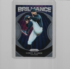 2019 PANINI PRIZM BASEBALL BRILLIANCE COREY KLUBER #B4