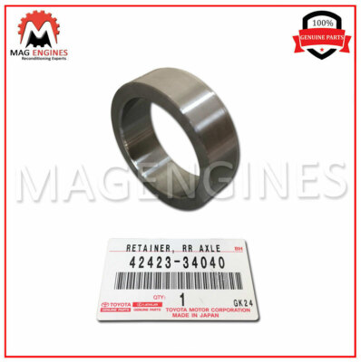 スターズ 42423-34040 GENUINE OEM RETAINER, REAR AXLE BEARING, INNER