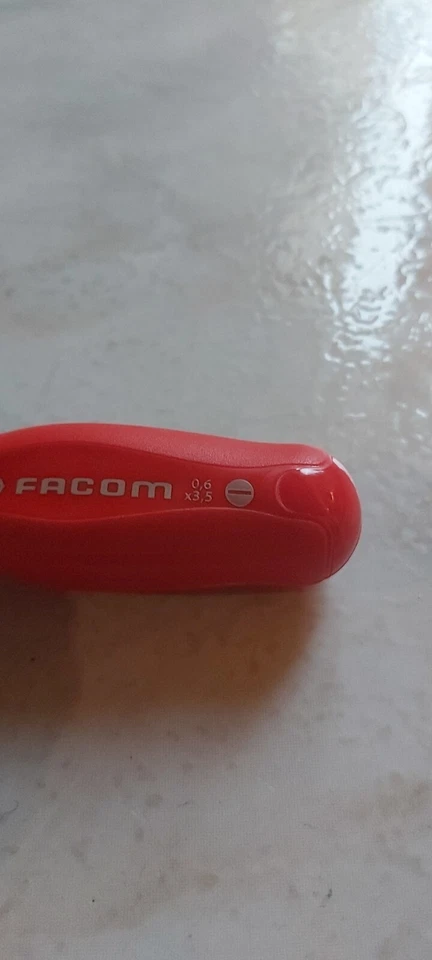 Tournevis Facom AT 3.5×75 VE isolé 1000V - Photo 3/4