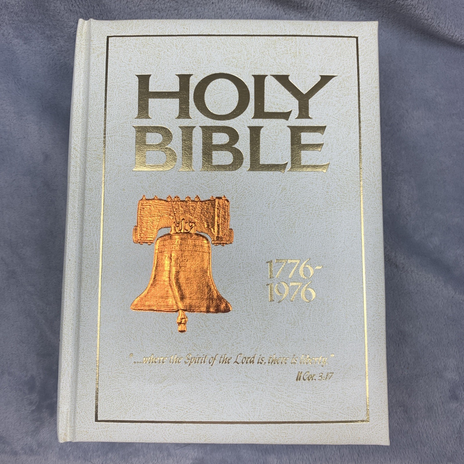 Vintage Holy Bible American Bicentennial Edition 1776-1976 King James Version
