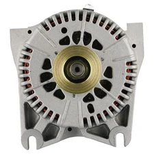 Powermaster Alternator 47781; 200 Amp Satin 4G for Ford