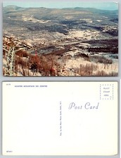 Hunter Mountain Ski Center Ny Vintage 1970s Ski Lift Winter Photo Postcard