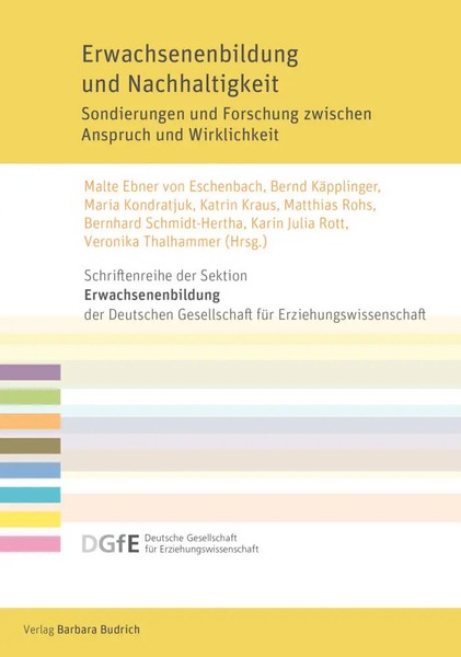 Erwachsenenbildung Und Nachhaltigkeit | Malte Ebner Von Eschenbach (U. A.)-image