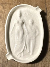 risqué CERAMIC TWO SIDED OH! ASHTRAY