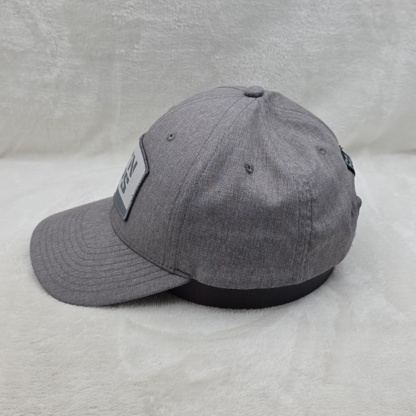 MTN OPS Hat Cap Snap Back Gray Logo Patch Mens Ad… - image 2