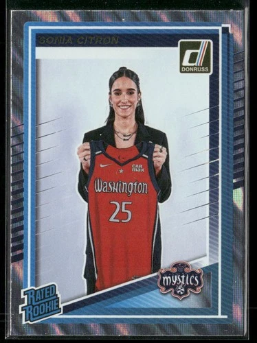 2025 Panini Donruss WNBA Sonia Citron #87 RC Holo Laser Mystics BB1926