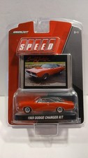 Greenlight 1969 DODGE CHARGER R/T 1:64 Diecast- Speed Barrett Jackson