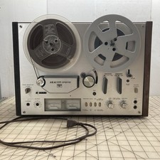 Akai GX-4000D Reel to Reel Tape Deck Working, some issues, see description