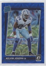 2021 Panini Donruss Optic Rated Rookie Blue Scope Prizm Kelvin Joseph #250 c5r
