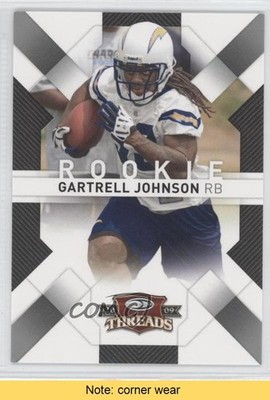 2009 Donruss Threads Rookie Retail Rookies 932/999 Gartrell Johnson RC READ 0a1