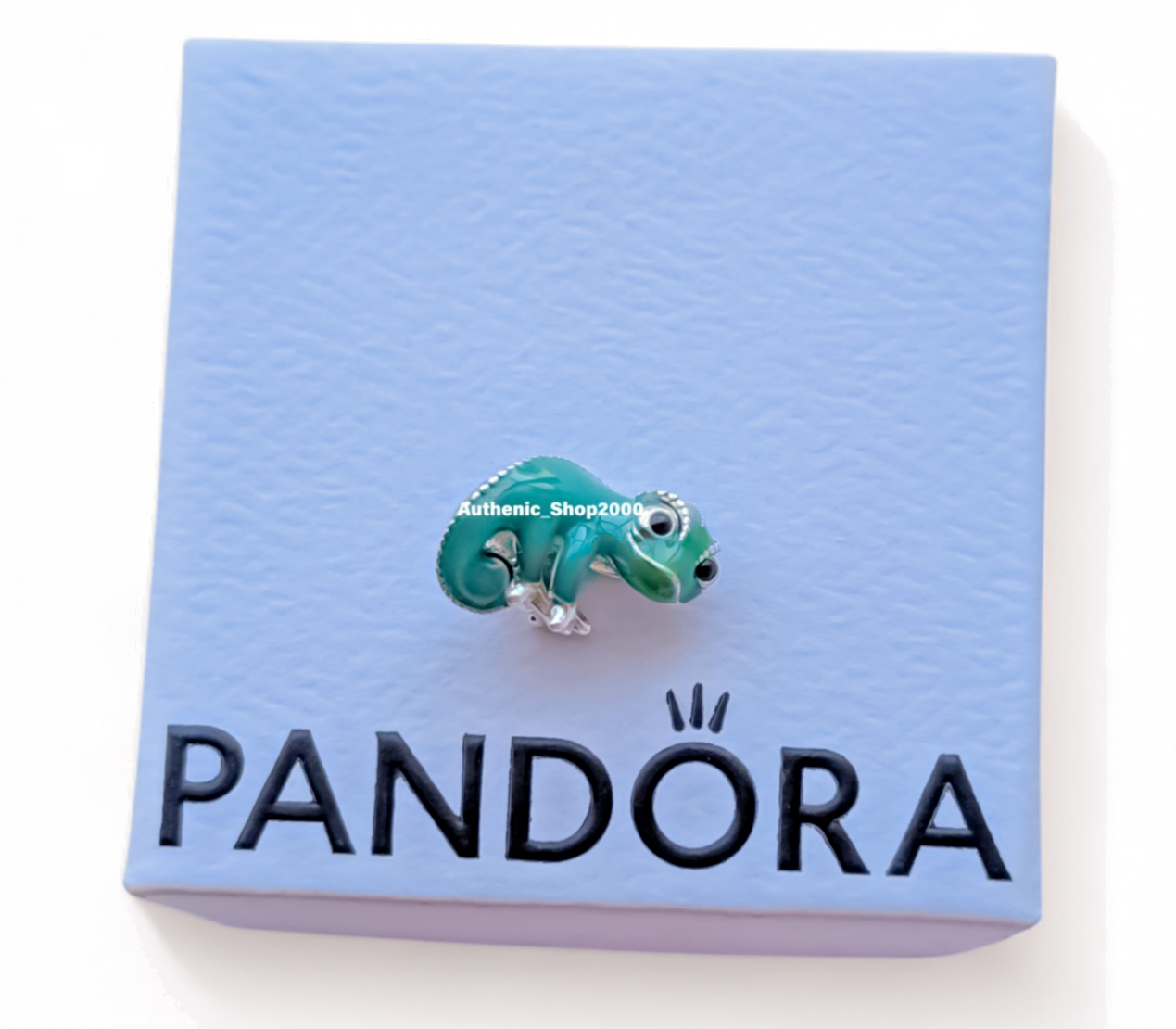 NEW 100% PANDORA Disney Tangled Pascal Color-changing Chameleon Charm ...