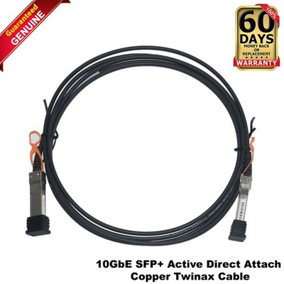 Dell 3M SFP+ 10GbE DAC Direct Attach Passive Twinax Cable J564N SFP-H10GB-CU3M