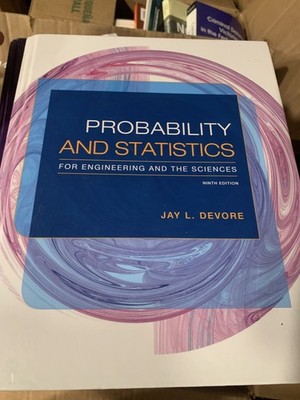 Probability and Statistics for Engineering and the Sciences 9th Edition Textbook