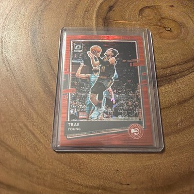 2020-21 Panini Donruss Optic - Trae Young #2 Red Pulsar Prizm