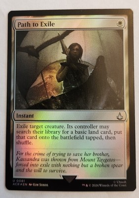 Path to Exile Universes Beyond: Assassin's Creed Foil