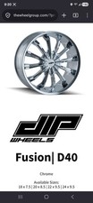 PICK UP ONLY! Dip D40c Fusion 22"x9.5 2006 Dodge Ram 1500 Five Lug. CLEAN! 