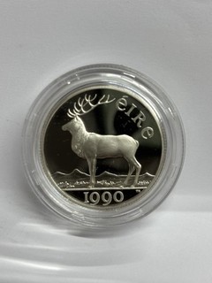 1990 Ireland Silver 5 Ecu
