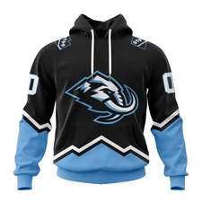 Personalized Utah Mammoth Hoodie Black Design Concept