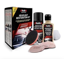 Holts Headlight Restoration Kit – Complete Lens Repair & Protection System