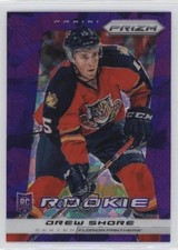 2013-14 Panini Prizm Purple Cracked Ice Prizm Drew Shore #242 0f2