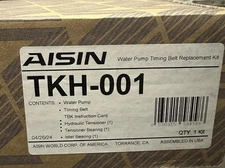 Aisin TKH-001 Water Pump Engine Timing Belt Kit For 2000-2004 Honda / Acura